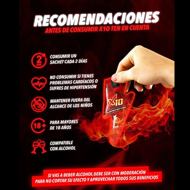🚀 ¡Recupera tu potencia y sorprende esta noche ⚡ Con X10! 🚀
