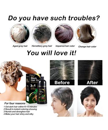 🔥 Recupera tu Juventud Capilar con Black Hair Dye 3 en 1