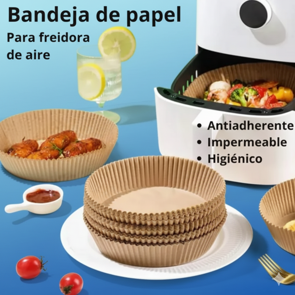 Bandejas Protectores para Air Fryer® Cocina Sin Complicaciones