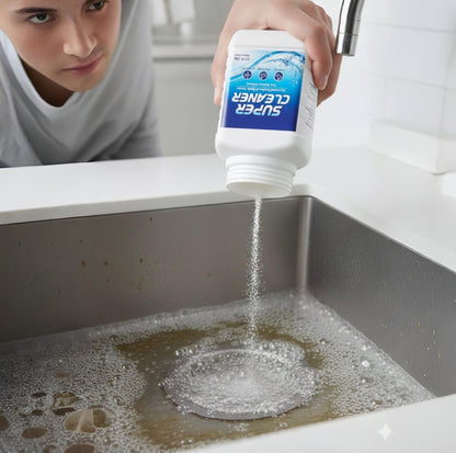 SUPER CLEANER® Destapa, limpia y elimina malos olores